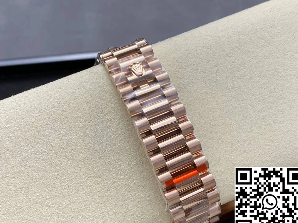 QF Factory Tungsten Day v5 M228345rbr-0006 Steel Rolex Dial Date Chocalate 0407